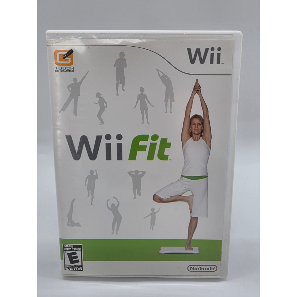 Nintendo Wii Fit Game Complete with Manual RVL-P-RFNE-USZ Fitness Sport
